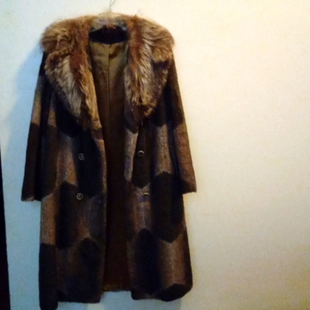 Vintage Lou Nierenberg 'Muskat' Fur Coat